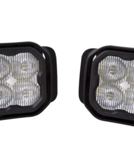 SS3 Sport Type F2 Fog Light Kit - White SAE Fog - Pair