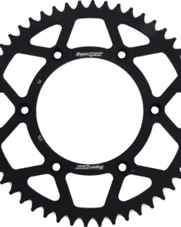 Supersprox 52T Aluminum Rear Sprocket Black Fits Honda
