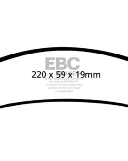 EBC Greenstuff Front Brake Pads DP61650 Fits 06-11 Dodge Ram 1500 Mega Cab 2WD