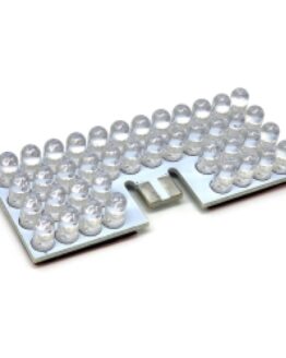 Ultra-bright LED Fender Tip Insert - Amber by Letric Lighting Fits 81-13 FL