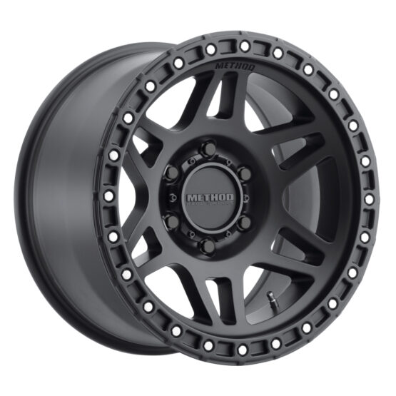 MR312 18x9 +18mm Offset 6x5.5 106.25mm CB Matte Black Wheel