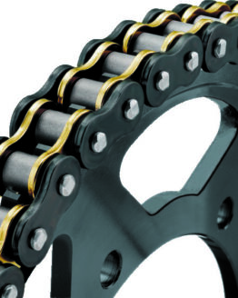 BikeMaster 520x100 BMOR O-Ring Chain - Black/Gold