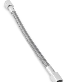 11" AN -6 Flare Universal Braided Stainless Steel Oil Line