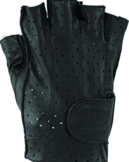 Kuryakyn Tucson Shorty Gloves Black - Small Men's