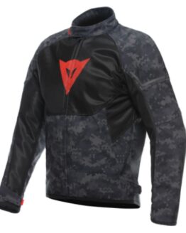 Dainese Ignite Air Jacket Camo Gray Black Fluorescent Red Size 50