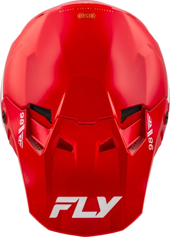Fly Racing Formula CC Objective Helmet Red/White Large - Image 2