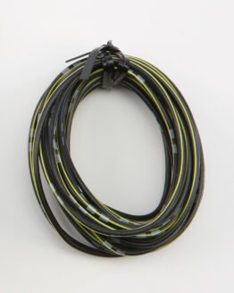 13' Color Match Electrical Wire - Black / Yellow 14A/12V 20AWG