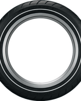 American Elite Front Tire 130/80B17 65H Bias TL White Wall