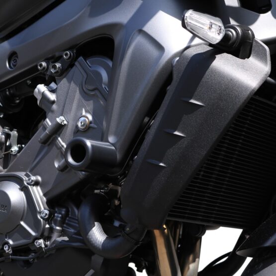 Shogun Frame Sliders No Cut Black For Yamaha MT-09 / MT-09 SP 2021-2024