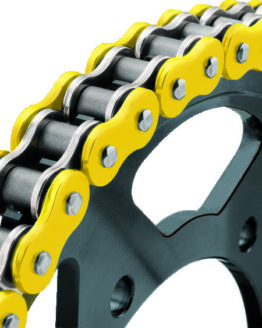 BikeMaster 530x120 BMXR O-Ring Chain - Yellow