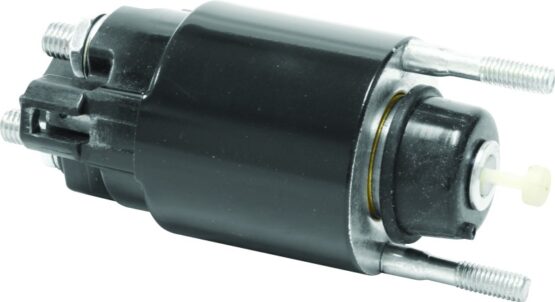 Twin Power Starter Solenoid Black Fits 17-Up M8 Models