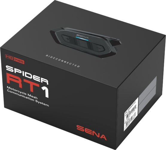 Spider RT1 Low Profile Motorcycle Mesh Communication System - Image 3
