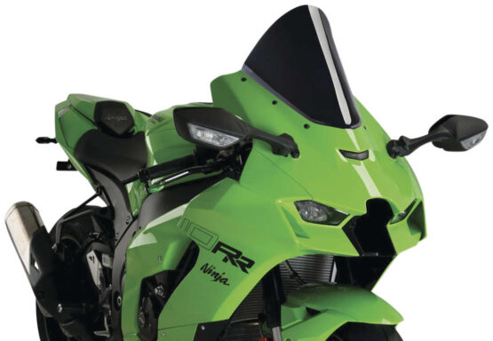 12-1/2" Opaque Black Racing Windscreen - Image 2