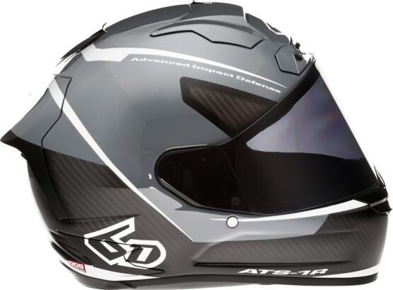*Open Box* Small Silver ATS-1R Alpha Helmet w/ Clear Shield