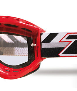 3101 Red Atzaki Youth MX Goggles - Clear Lens