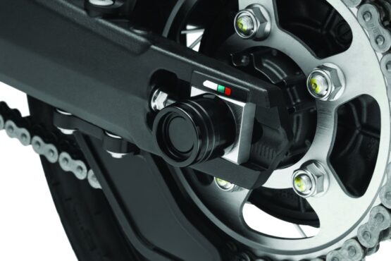Kuryakyn Rear Axle Sliders Black Fits CRF1000L/Adventure - Image 2