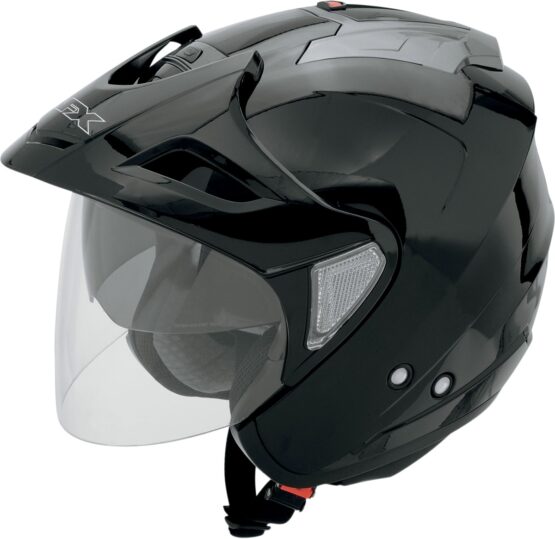 FX-50 Open Face Street Helmet Gloss Black Medium