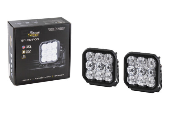 SS5 LED Pod Sport - White Combo (Pair) - Image 2