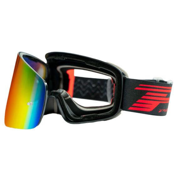 3205 MX Goggles - Matte Black Frame w/ Magnetic Blue Iridium Lens - Image 2