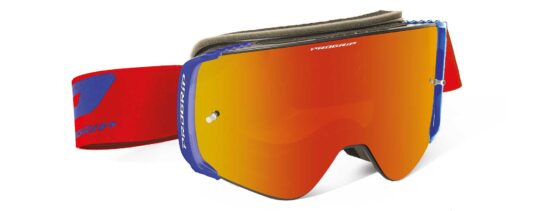 3206 Advanced MX Goggles - Blue  w/ Magnetic Red Iridium Lens