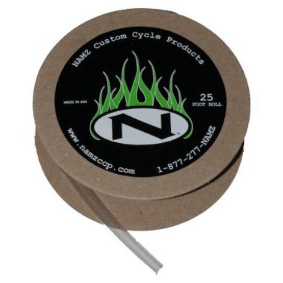 NAMZ Clear Heatshrink 2:1 Ratio 25ft Spool 1/4in ID
