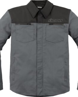 ICON Upstate Canvas CE Jacket Men's M Gray