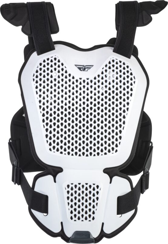 Fly Racing Revel Lite Roost Guard White SM/MD - Image 2