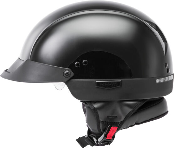 GMAX HH-75 Half Helmet Black 2X-Large - Image 4
