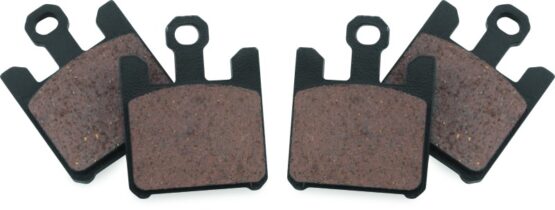 BikeMaster Organic Front Brake Pads 4pc Set Fits Kawasaki