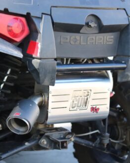 Big Gun Explorer Slip-On Exhaust Stainless Fits 09-14 Polaris Sportsman 550