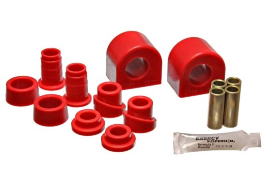 Energy Suspension Red 24mm Front Sway Bar Bushing Set Fits 88-96 Corvette