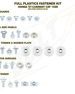 Full Plastic Fastener Kit