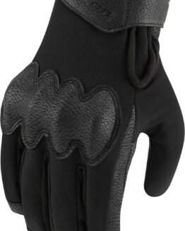 ICON PDX3 Gloves Black Large Men's Waterproof Sport Riding