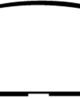 EBC Redstuff Rear Brake Pads Ceramic Fits 06-09 Ford Fusion 2.3