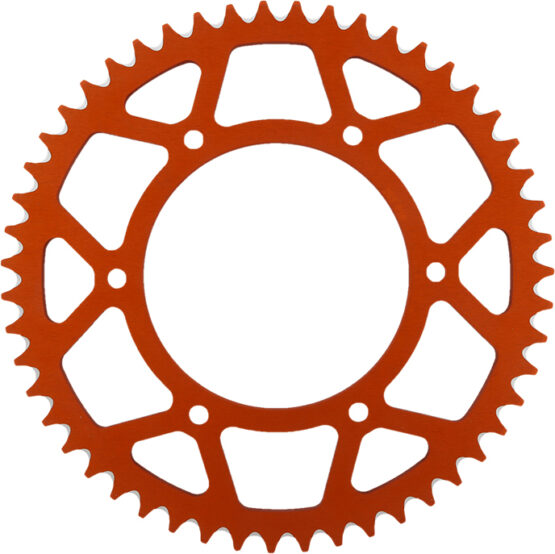 Supersprox 51T Aluminum Rear Sprocket Orange 520 For Husq/KTM - Image 2