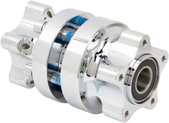 Arlen Ness Cartridge Chrome Front Hub Dual Disc 08-25 Harley Touring