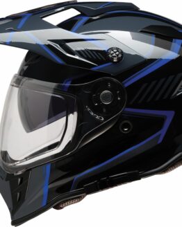 Z1R Range 2.0 Voyager Helmet Gloss Blue/Gray - Small