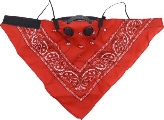 ATV Tek Pro Bandana Dust Mask Red - Image 2