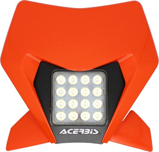 Acerbis VSL LED Headlight Orange For 2024 KTM EXC/EXC-F/XC-W