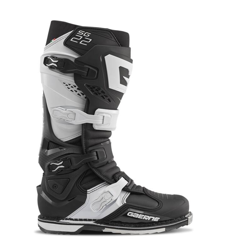 Gaerne SG22 Boot Black/White Size 11 - Image 7