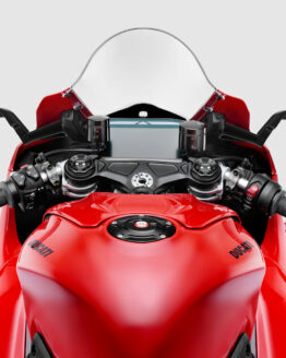 Rizoma Stealth Sport Mirror Black Pair For Ducati Panigale V4