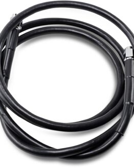 Black 60" Brake Line - DOT -3 AN Universal