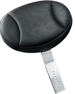 Kuryakyn Plug-In Driver Backrest Black for Harley Touring Models