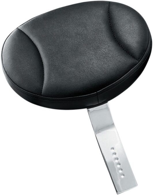 Kuryakyn Plug-In Driver Backrest Black for Harley Touring Models