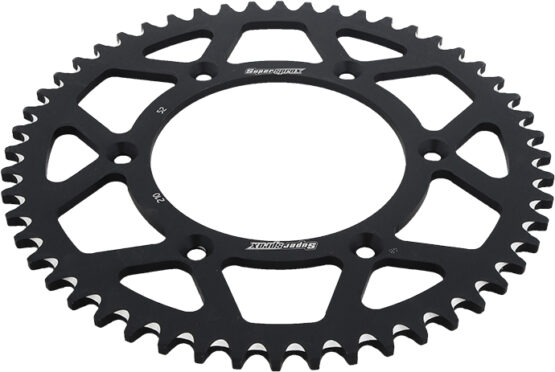Supersprox 52T Aluminum Rear Sprocket Black Fits Honda - Image 2