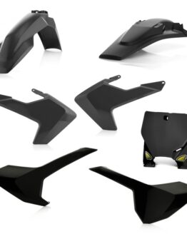 Cycra Replica Plastic Kit Black For 16-18 Husqvarna