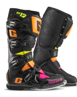 Gaerne SG12 Limited Edition Boot Black/Orange/Pink Size 8