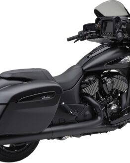 Cobra 4" Dual-Cut Neighbor Hater Slip On Exhaust Mufflers Black