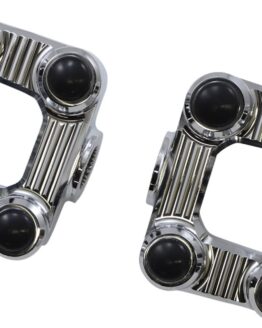 Arlen Ness Chrome MX Footpegs Without Mounts