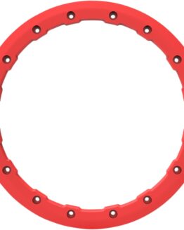AMS Replacement Roll'n 106 Wheel Beadlock Ring Red 14in